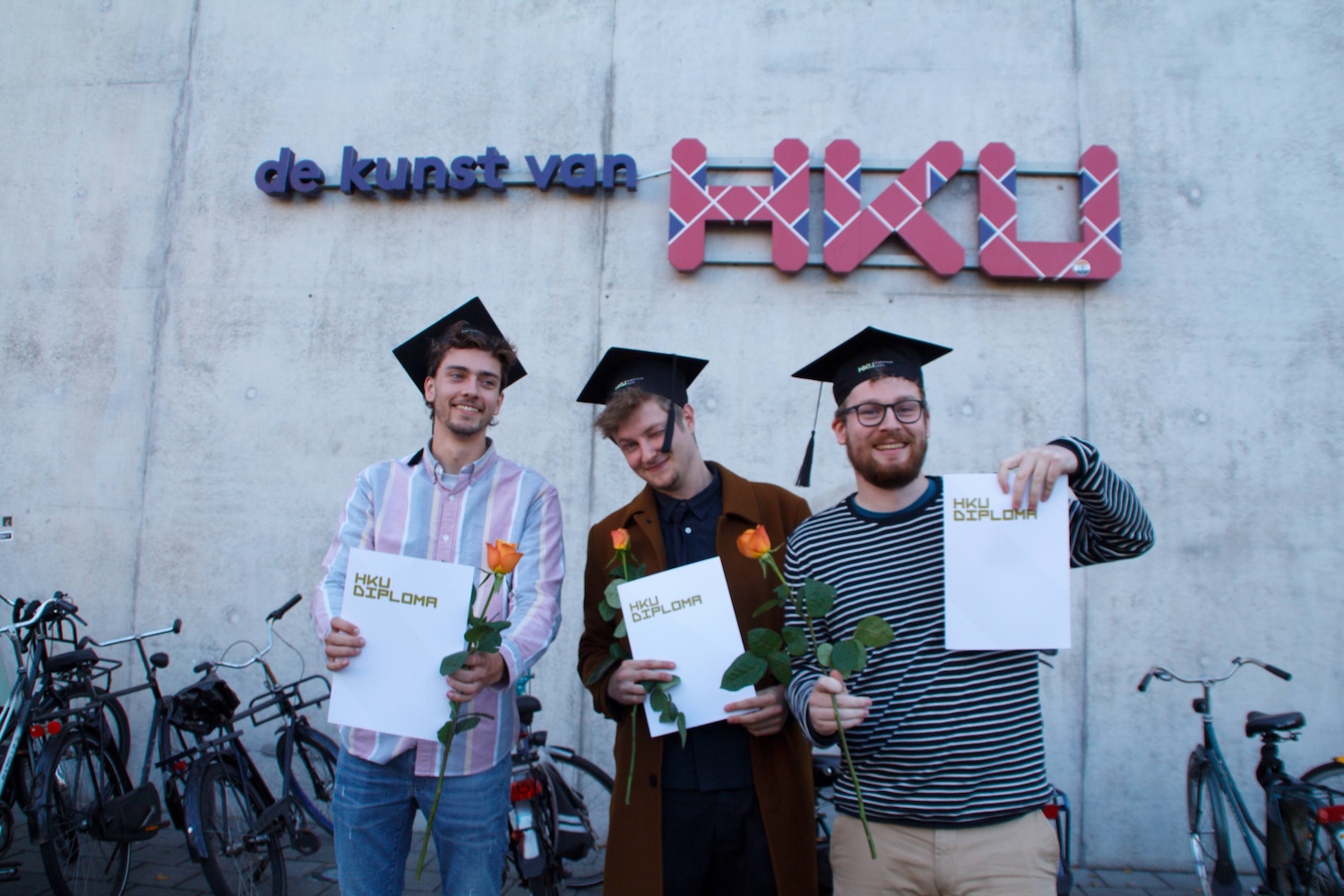 Thom de Bie tijdens zijn opleiding aan de HKU Filmacademie
